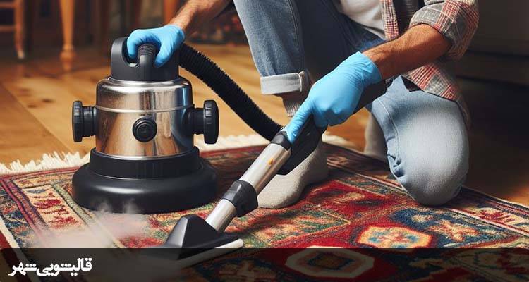 تنظیمات مناسب بخارشوی خانگی - نحوه شستن فرش با بخار شوی در شب عید